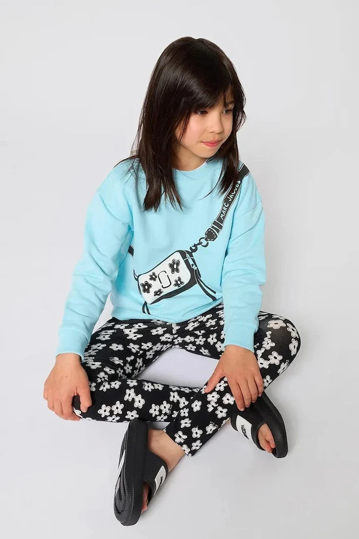 Marc Jacobs çocuk pamuklu sweatshirt