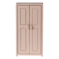 Maileg - Kleiderschrank und Kleiderbügel | Rosa
