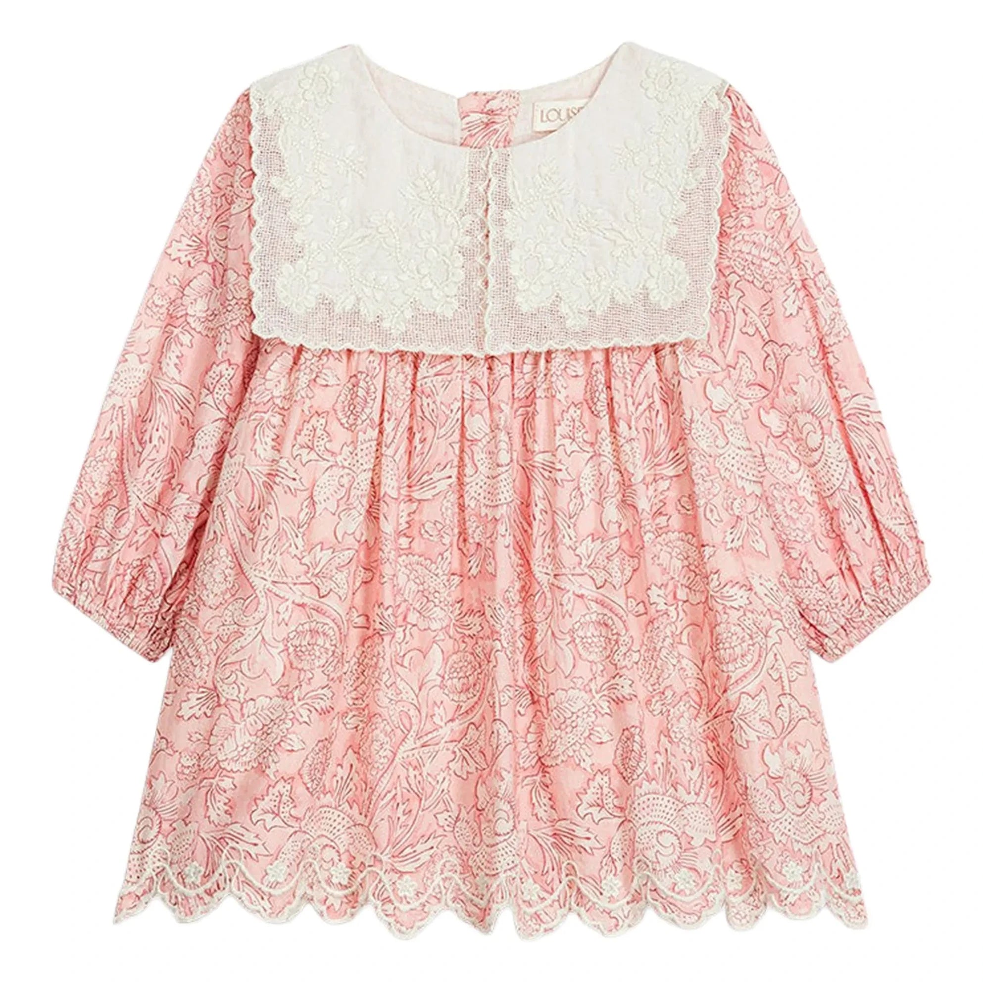 Louise Misha - Arinola Kleid aus Bio-Baumwolle | Rosa