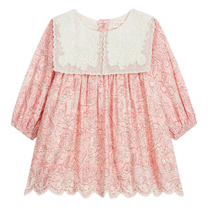 Louise Misha - Arinola Kleid aus Bio-Baumwolle | Rosa