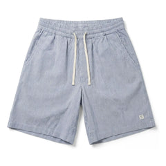 Smallable Kid - Gestreifte Tom Shorts | Königsblau