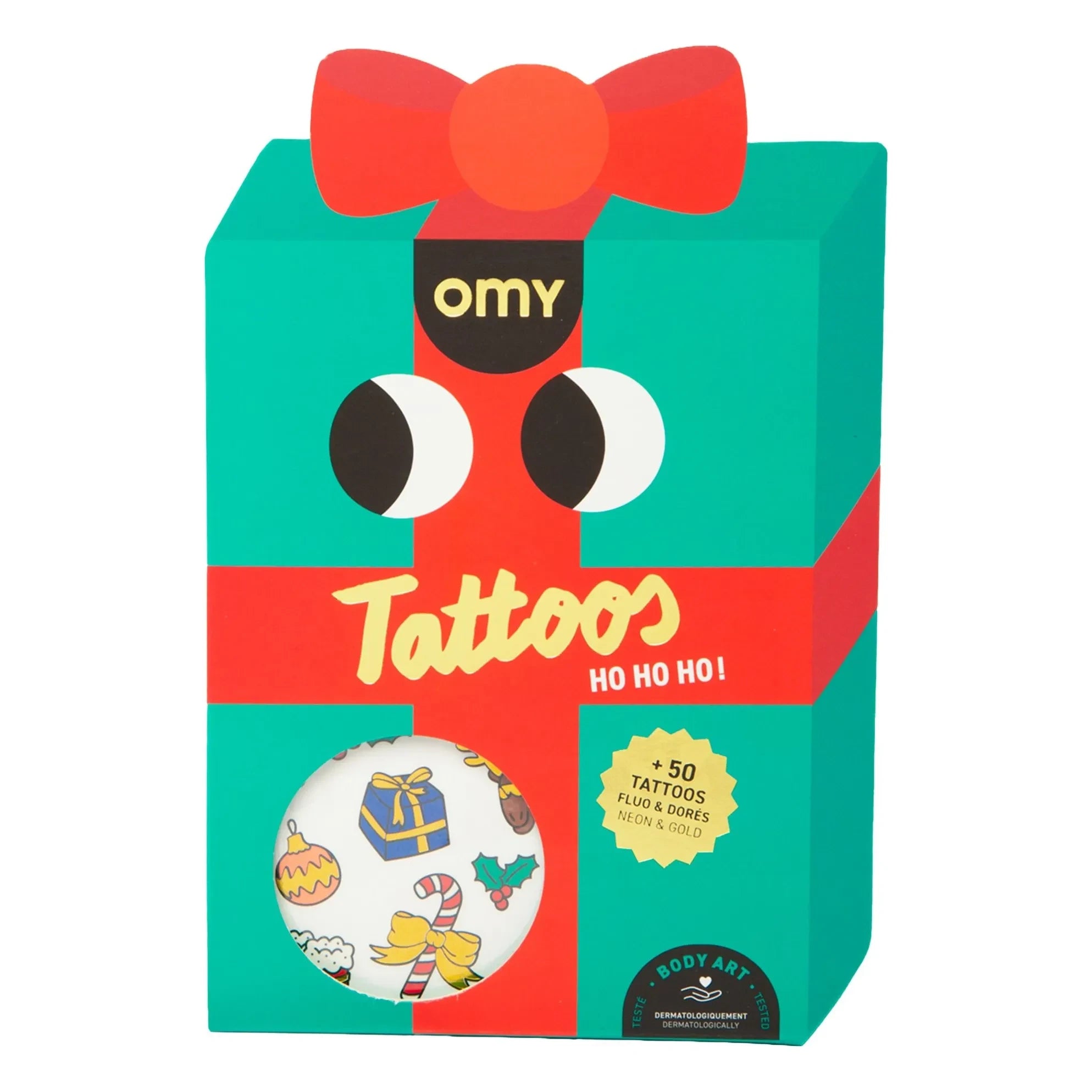 Omy – Temporäre Tattoos Ho Ho Ho!
