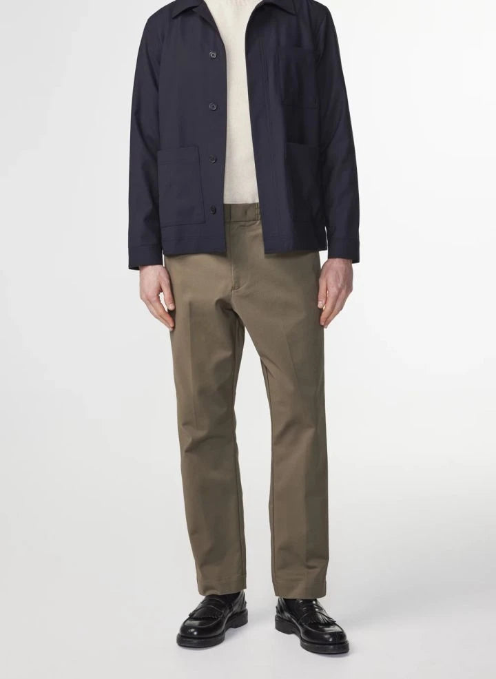 NN.07 - Billie Elastische Hose 1089 | Khaki Braun