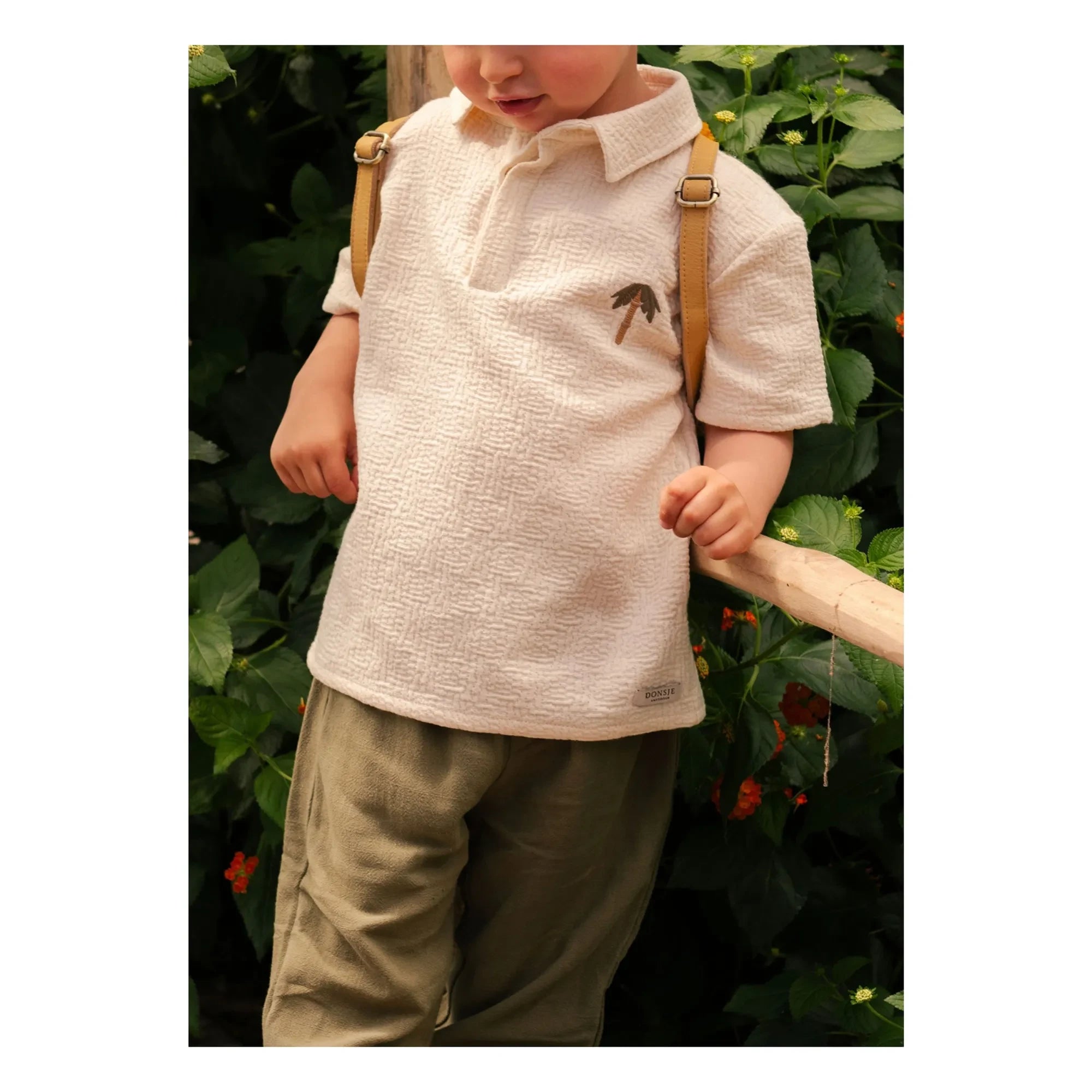 Donsje - Polo Wouti Palm | Off White
