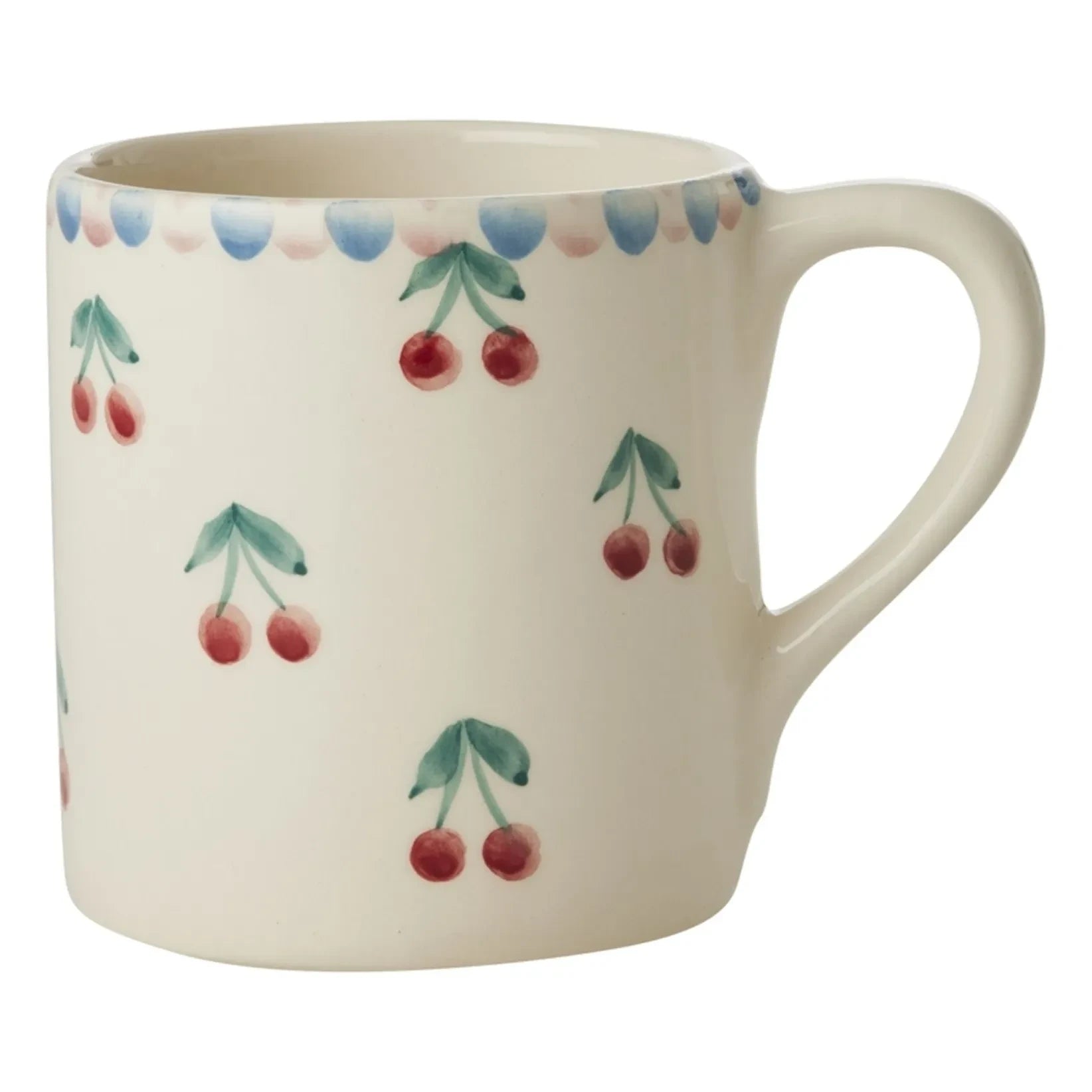 Rice - Keramiktasse Kirsche | Ecru