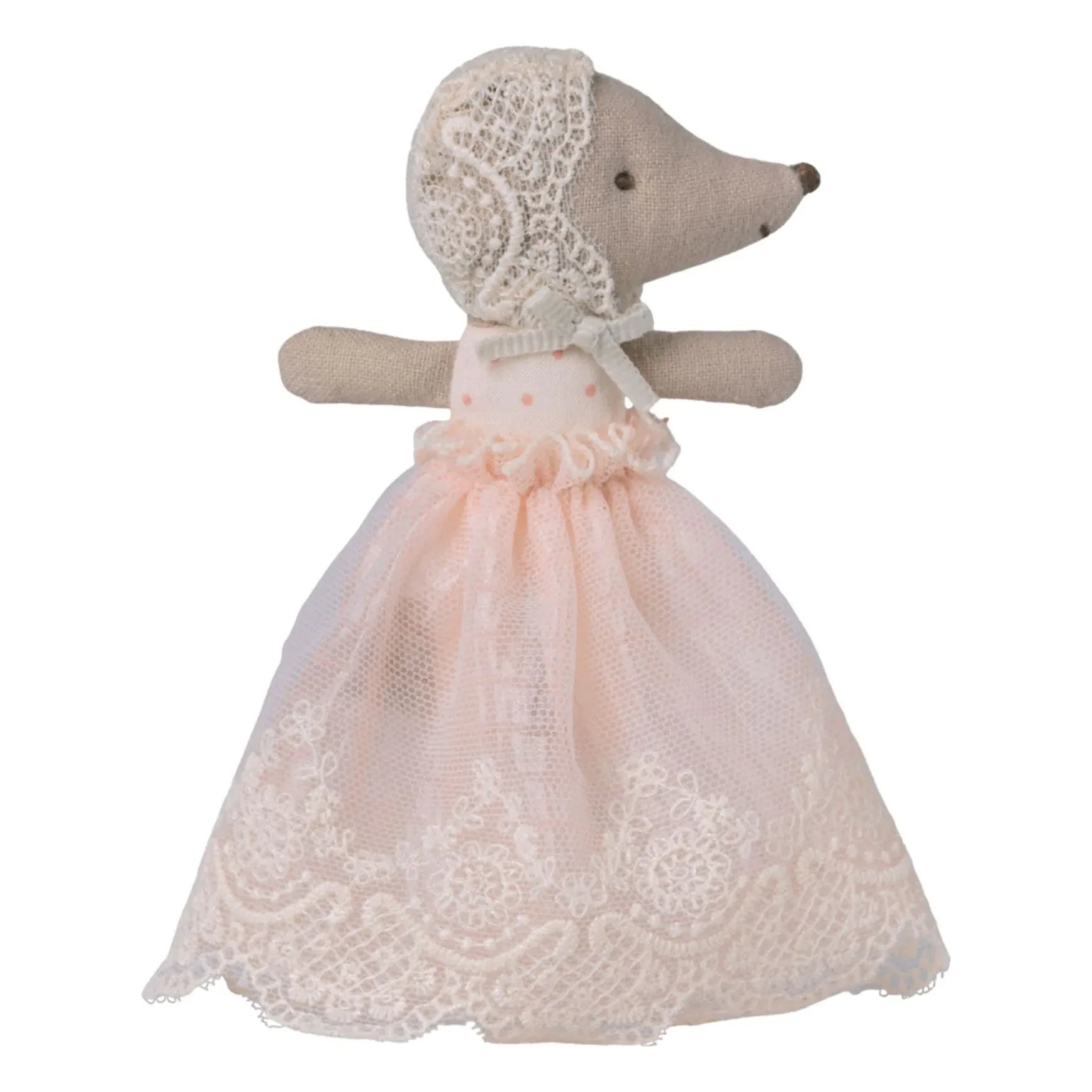 Maileg - Baby-Maus im Kleid | Puderrosa