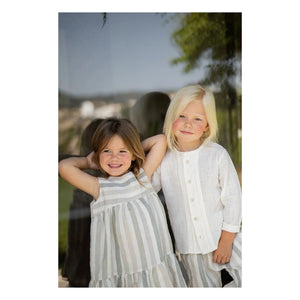 1+ in the family - Kurta Pubol Musselin | Weiß
