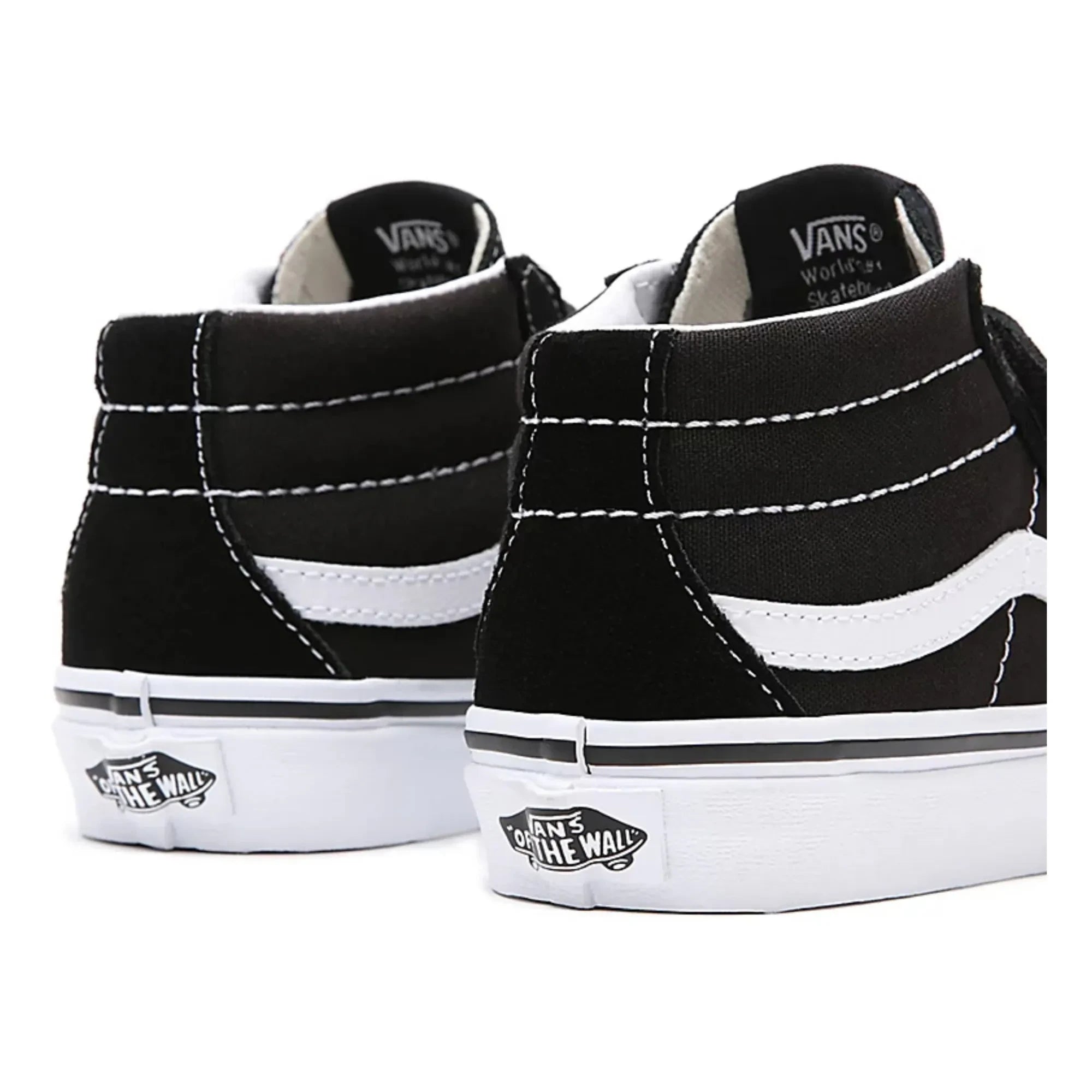 Vans - SK8-Mid Reissue Klett-Sneaker | Schwarz