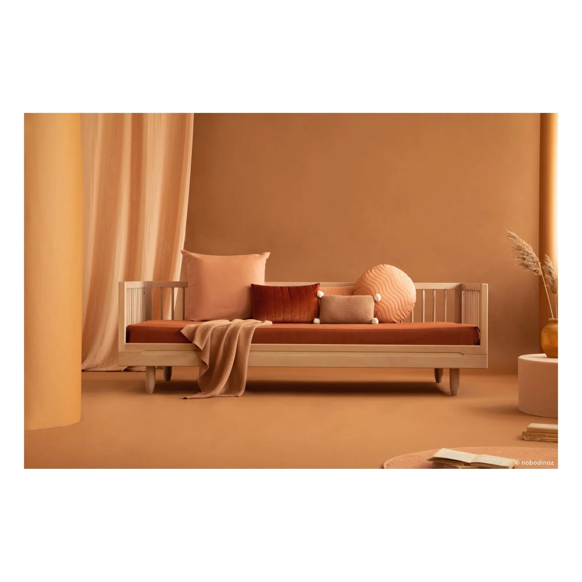 Nobodinoz - Pure Bettsofa Verlängerungsset 90x200 cm