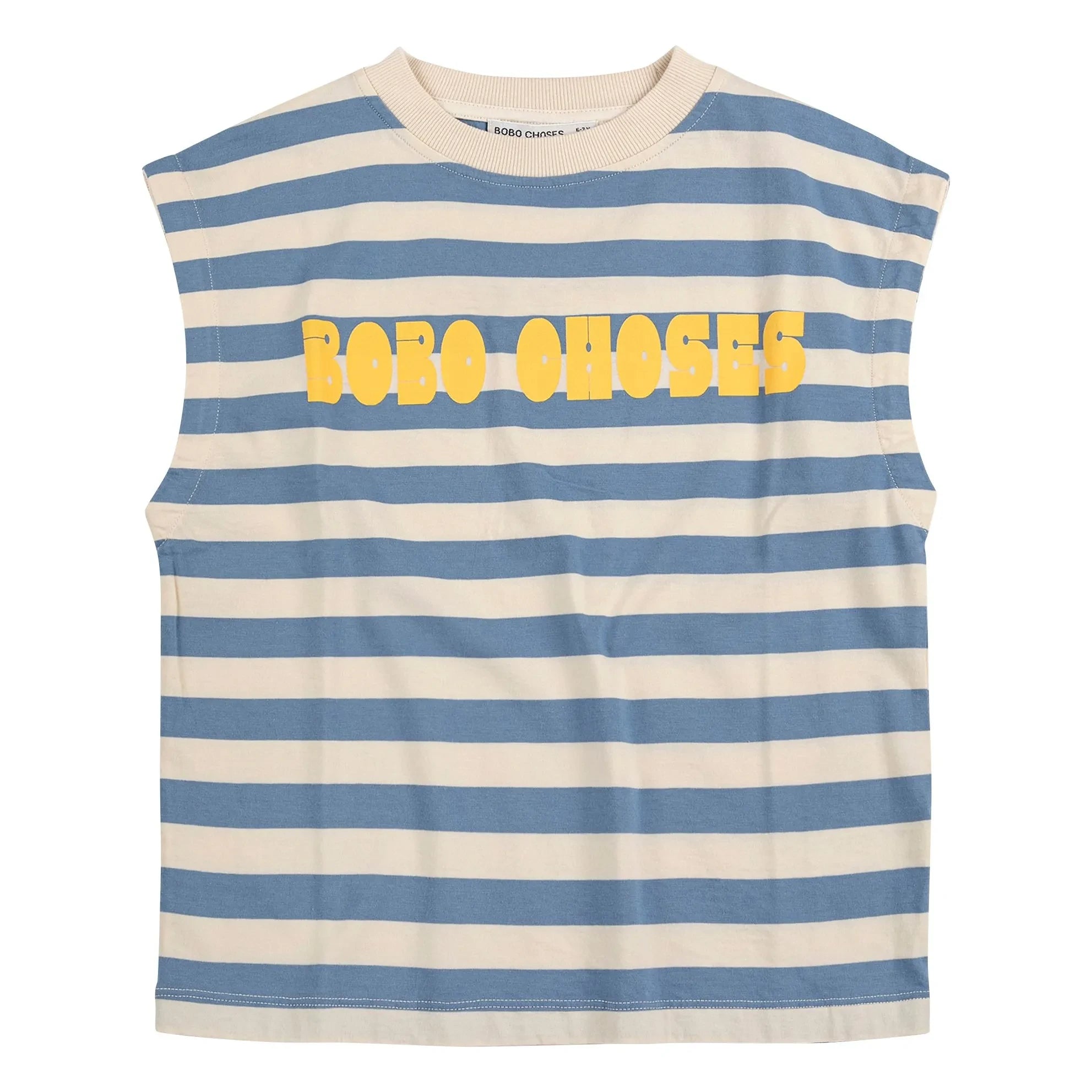 Bobo Choses - Bobo Chose gestreiftes Trägershirt | Blau