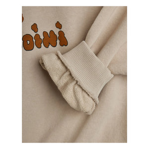 Mini Rodini - Doggies Bio-Baumwoll-Sweatshirt | Heather Grau