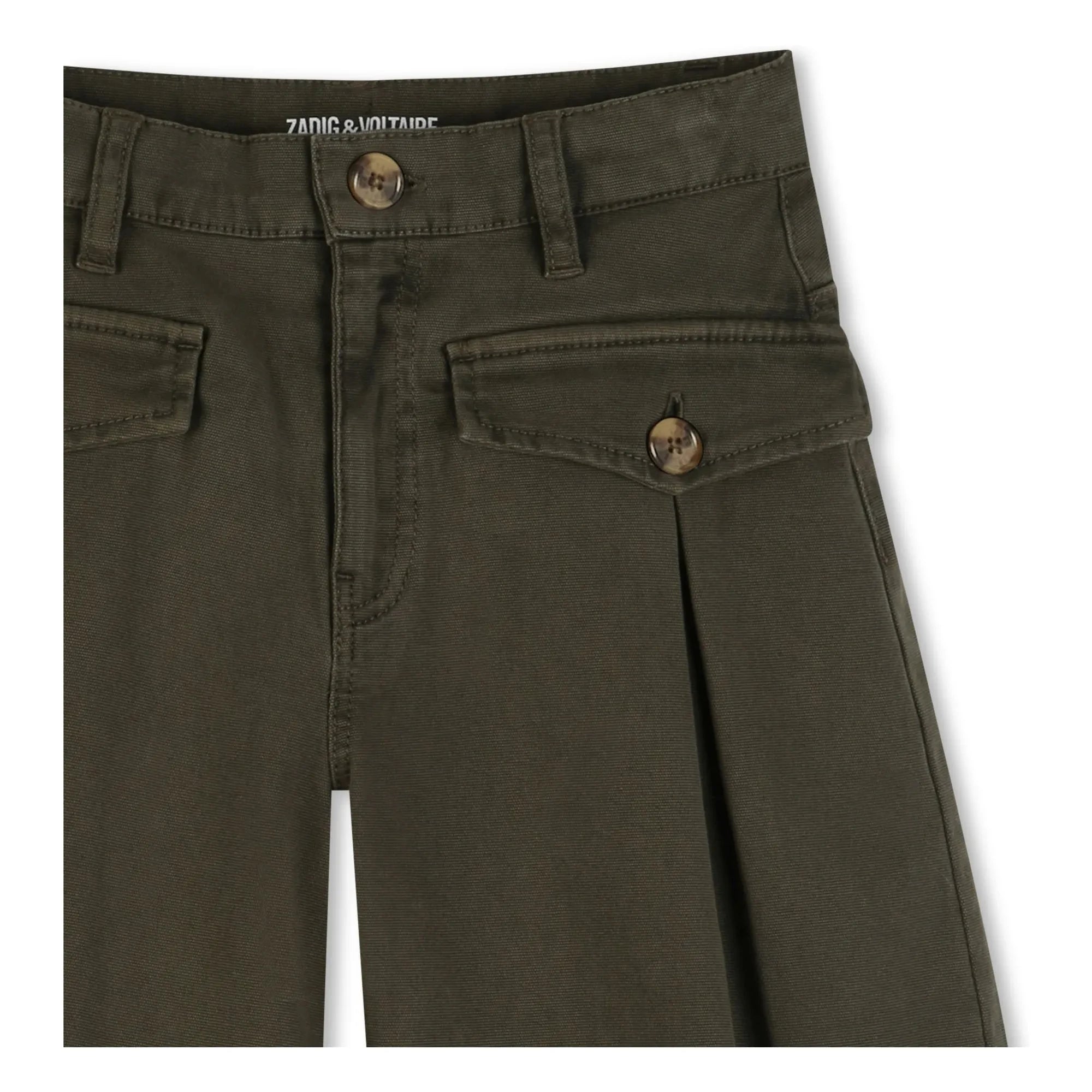 Zadig & Voltaire - Flep Bermuda-Shorts mit Taschen | Khaki