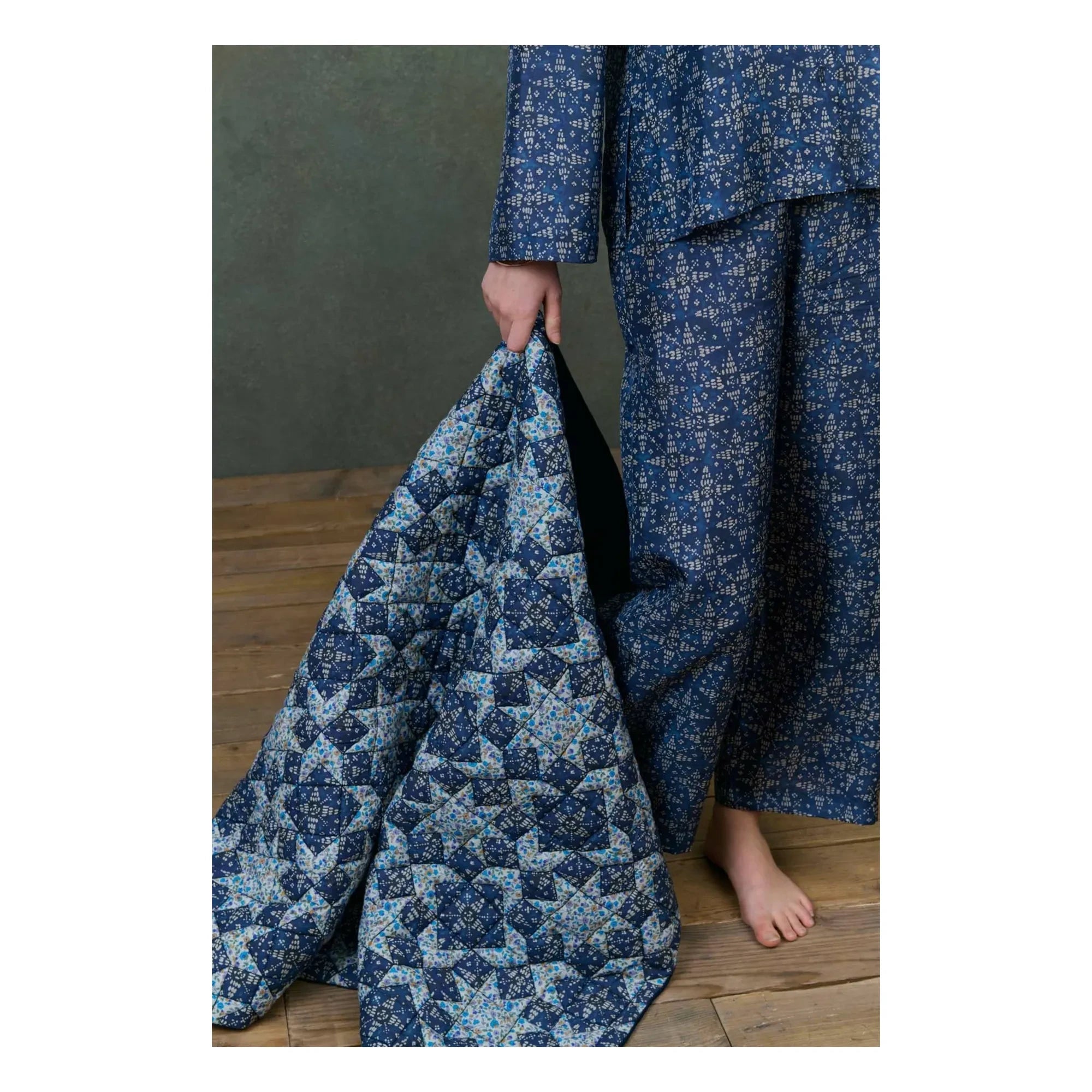 Louise Misha – Aneka Patchworkdecke aus Bio-Baumwolle