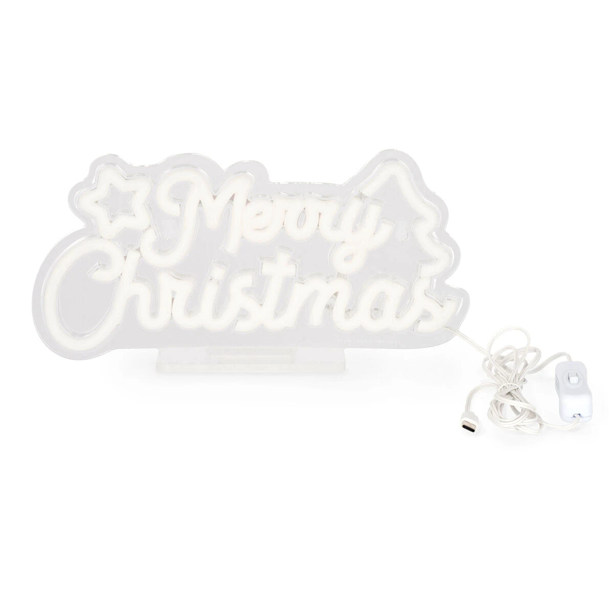 Legami - Merry Noel Noel LED Neon-Schild - Es ist ein Schild