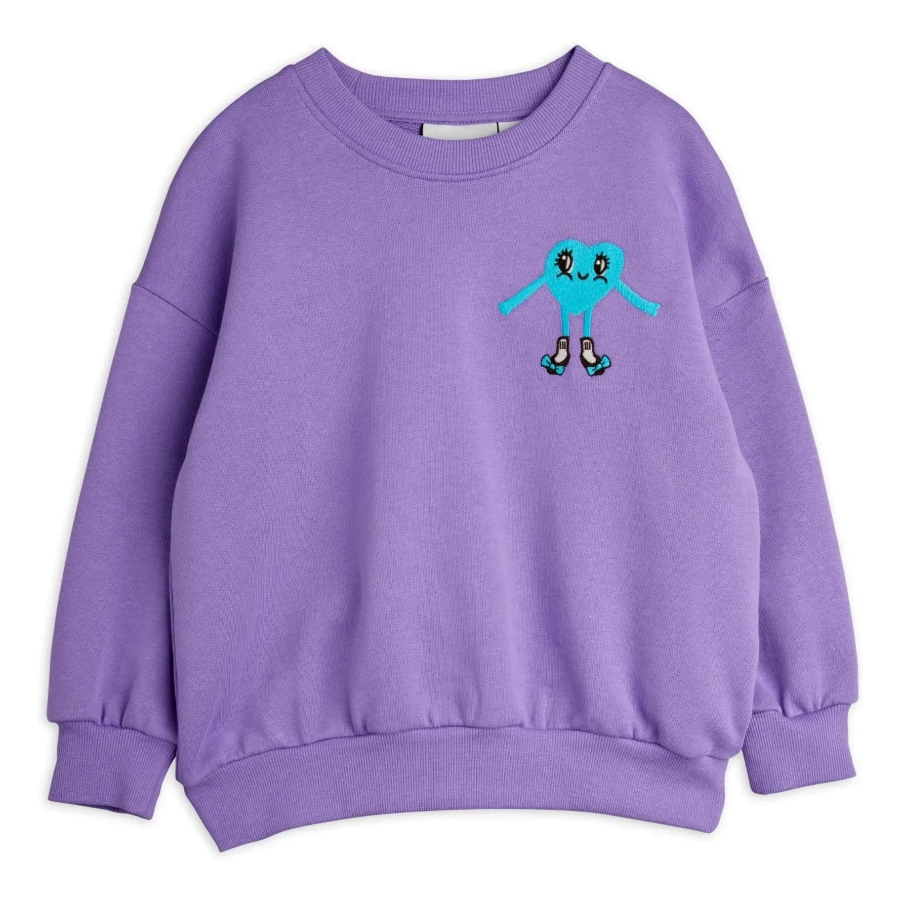 Mini Rodini - Sweat Heart Bio-Baumwolle | Lila
