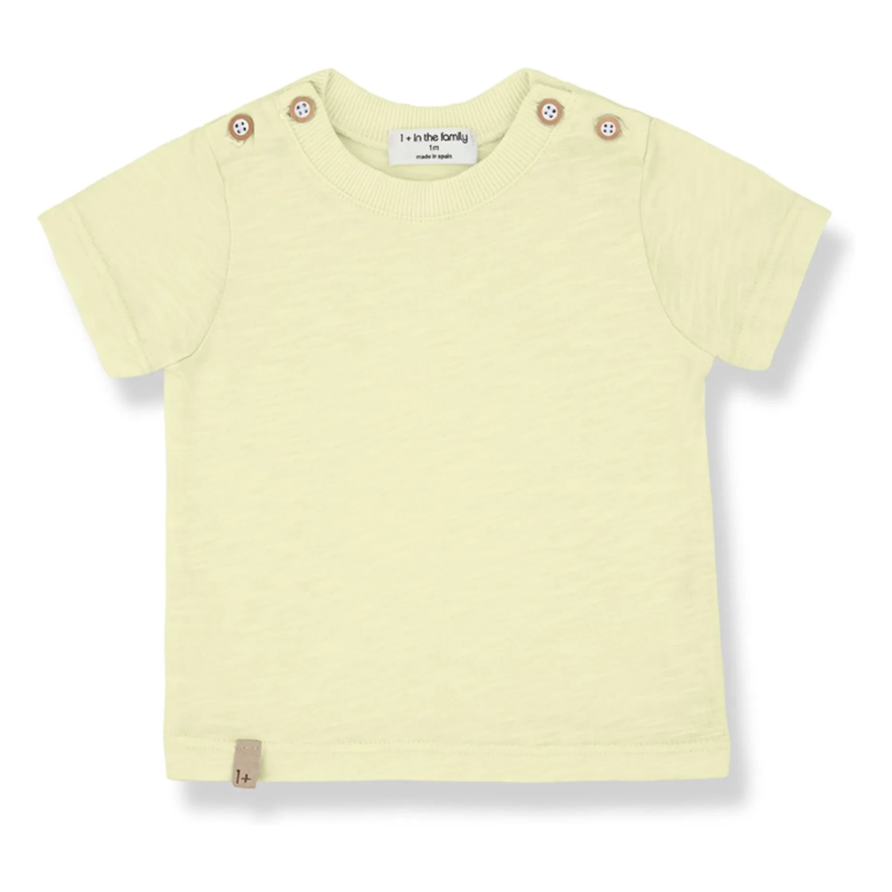 1+ in the family - Kamari Chiné T-Shirt | Hellgelb