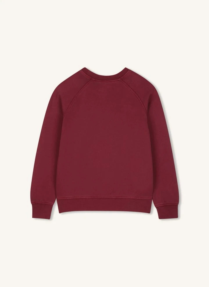 Zadig & Voltaire - Sweat Voltaire 97 Organische Baumwolle | Bordeaux