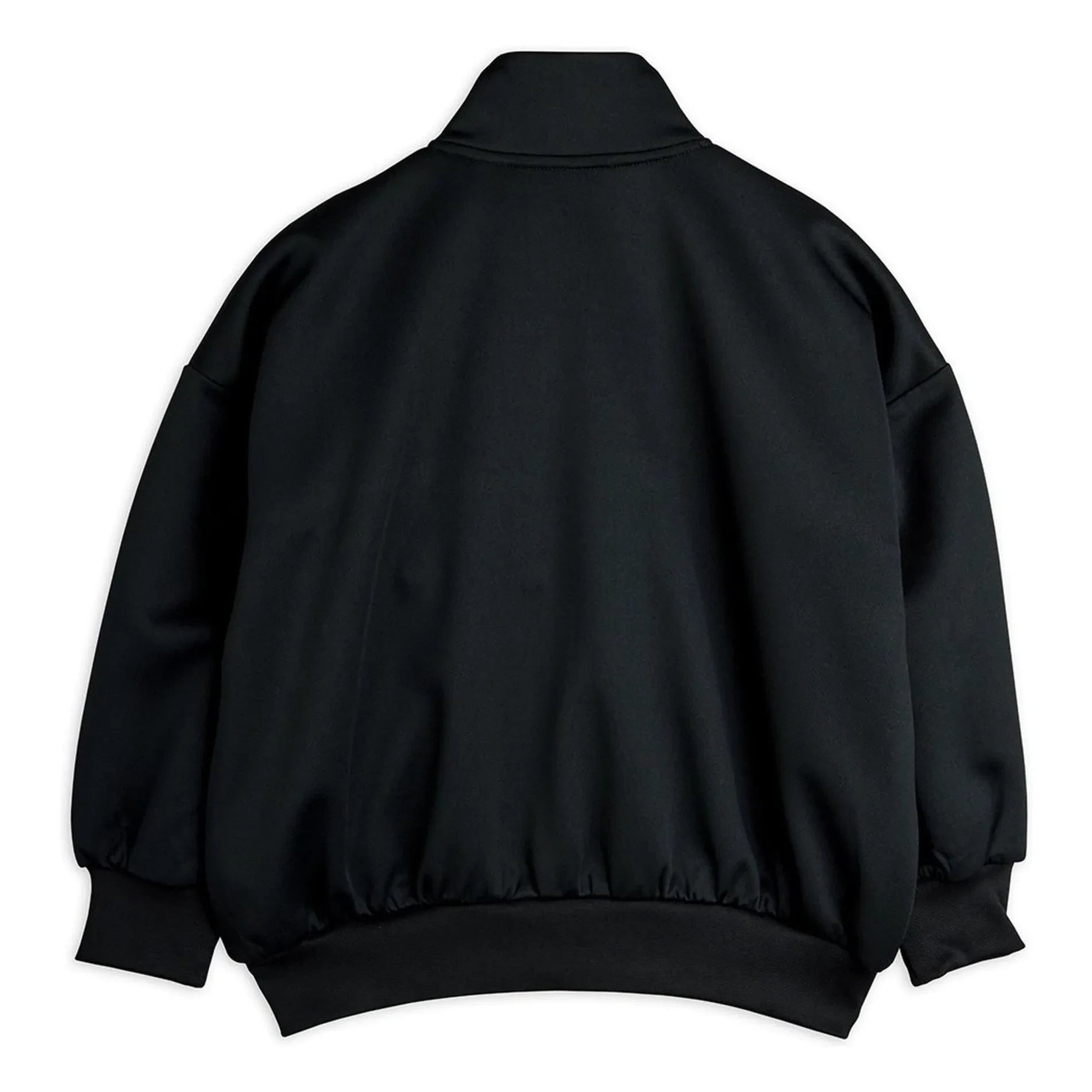 Mini Rodini - Trainingsjacke aus recycelter Faser mit Flicken | Schwarz