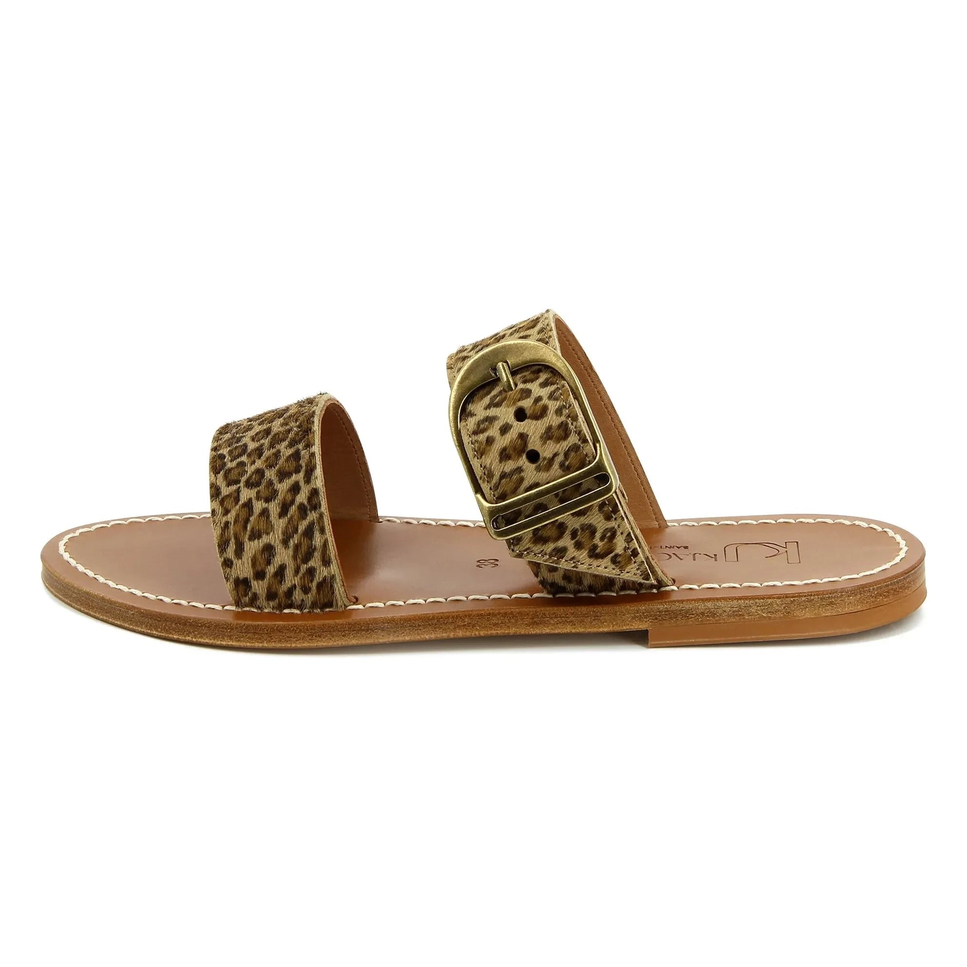 K.Jacques - Carcaso Horsy Sandalen | Leopard