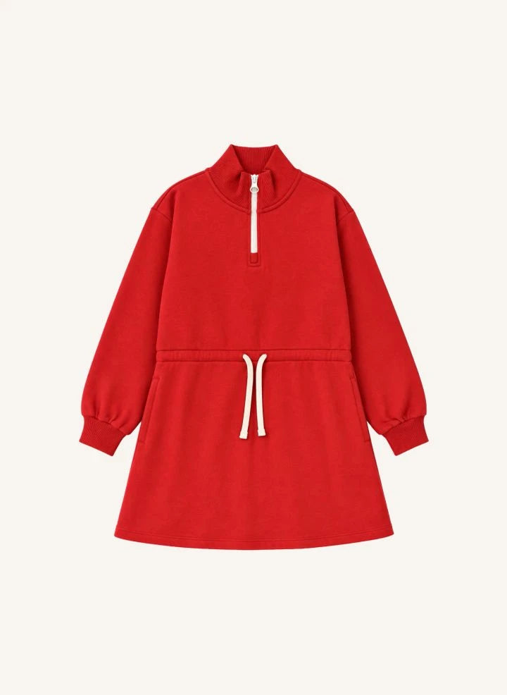Finger in der Nase - Nour Kleid | Rot