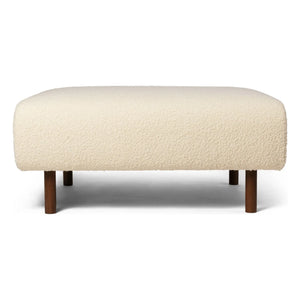 Ferm Living - Dase Bouclé Sofa- und Pouf-Modul | Ivory