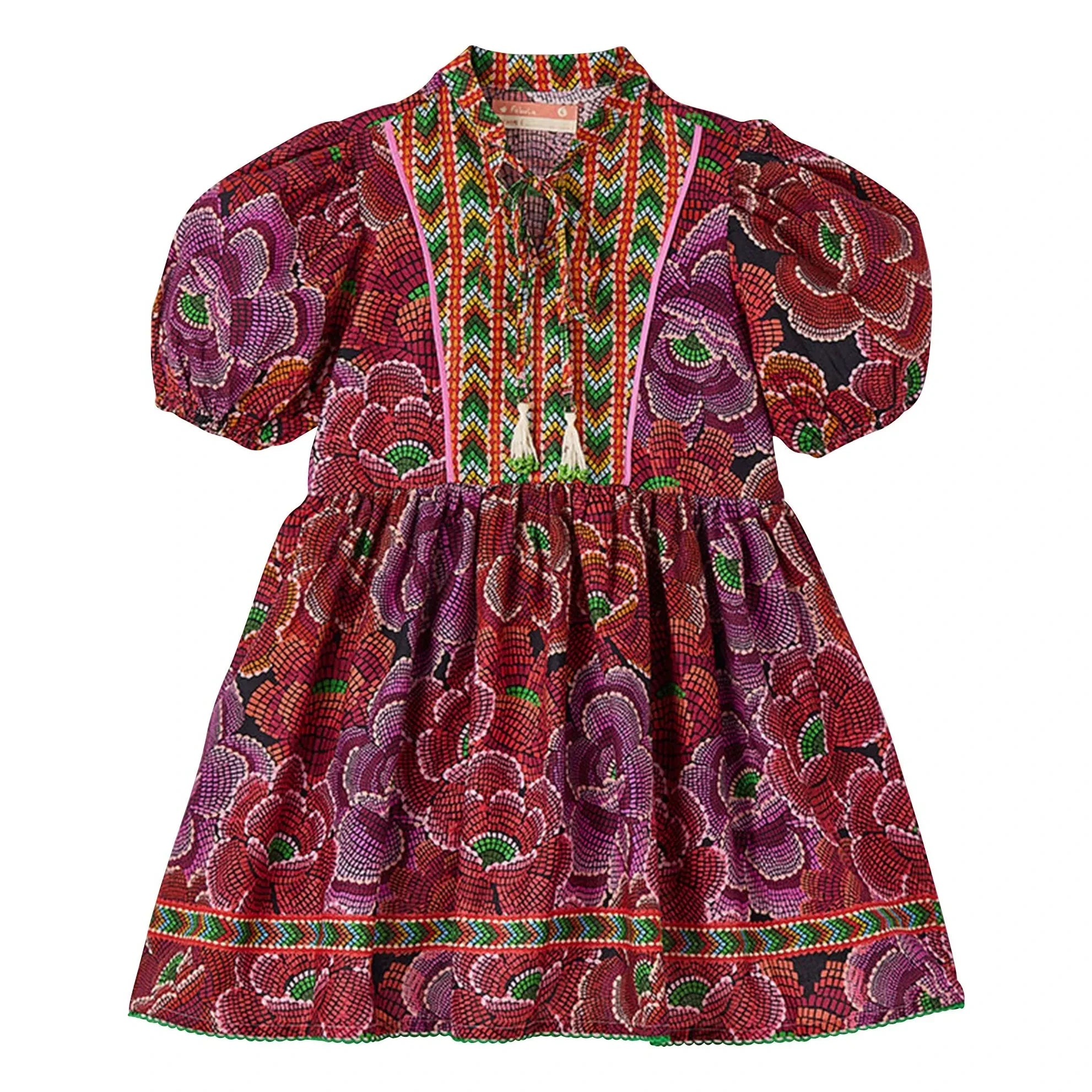 Fabula - Nina Fleurie Kleid | Rot