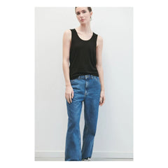 American Vintage - Jacksonville U-Ausschnitt Tanktop | Schwarz