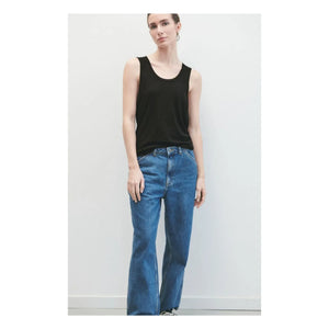 American Vintage - Jacksonville U-Ausschnitt Tanktop | Schwarz