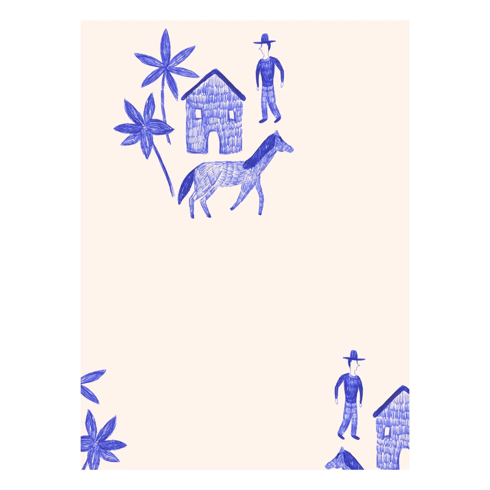 Season Paper – Ranch Tapete