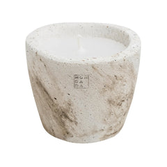 Mon Dada - Outdoor-Kerze geruchsneutral | Blanc/Écru