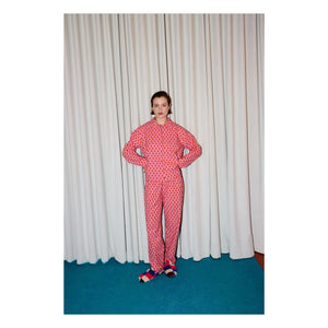 Bobo Choses - Pyjama Chain Bio-Baumwolle | Rosa
