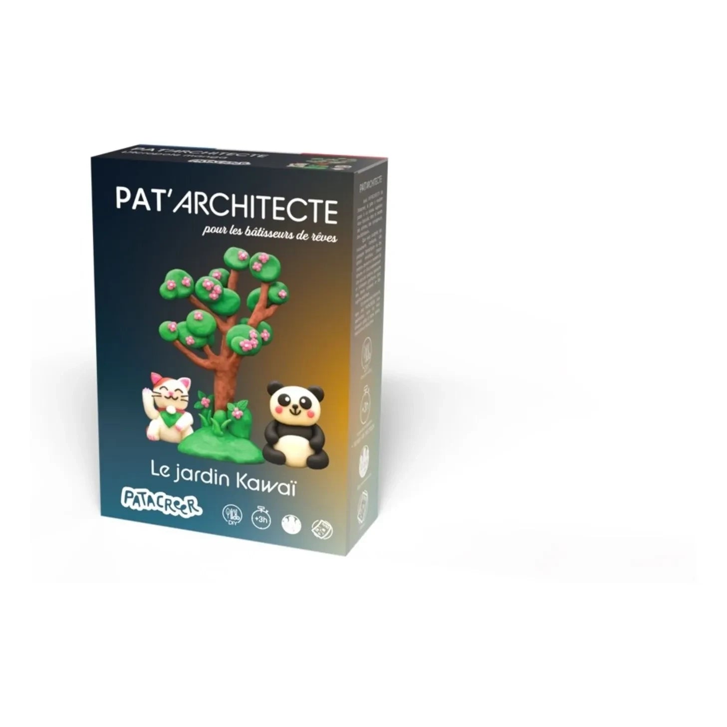 Patacréer - Mon Jardin Kawai Lufttrocknende Modelliermasse Set