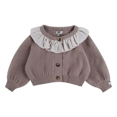 Donsje - Veertje Strickjacke | Braun