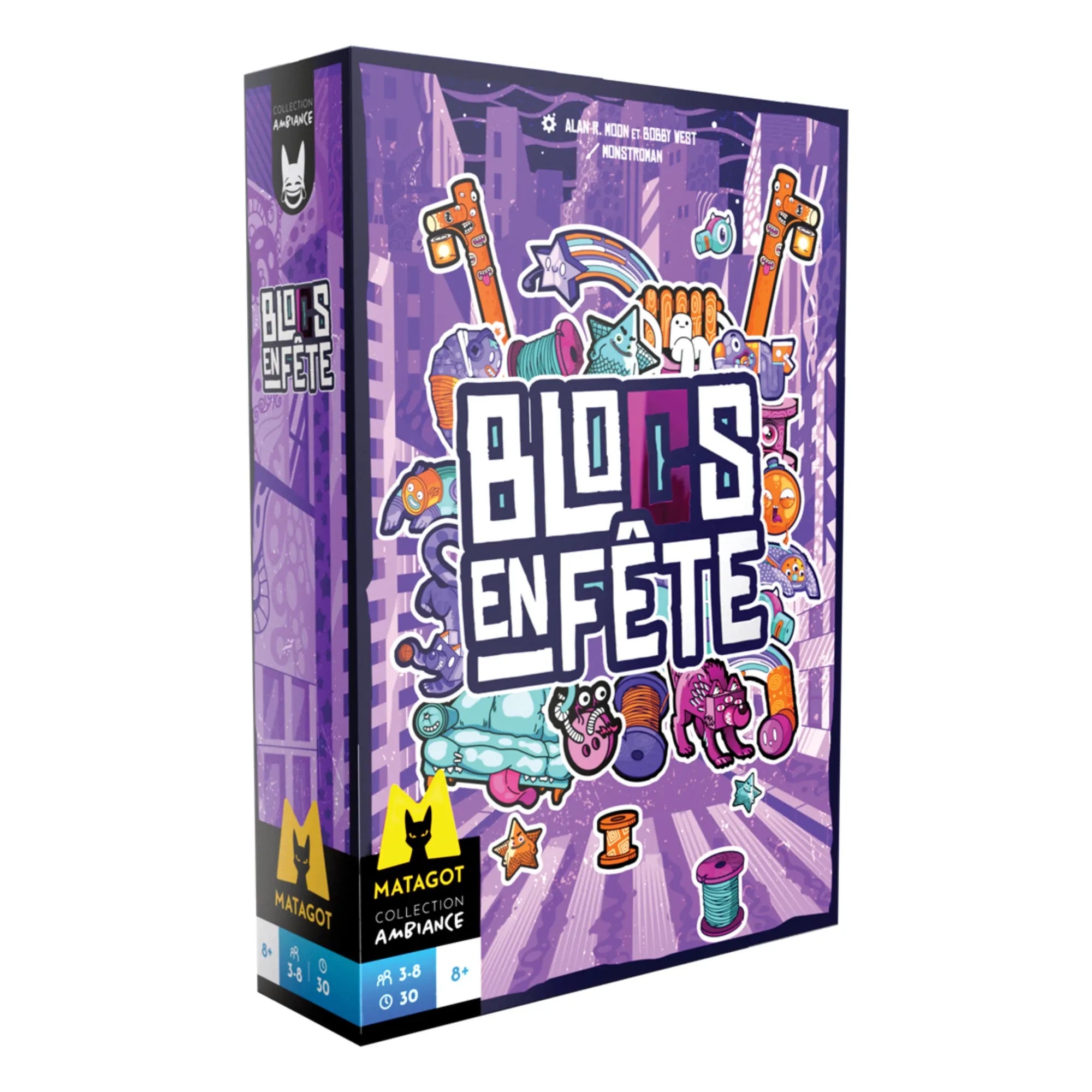 Asmodee - Feierblöcke Spiel