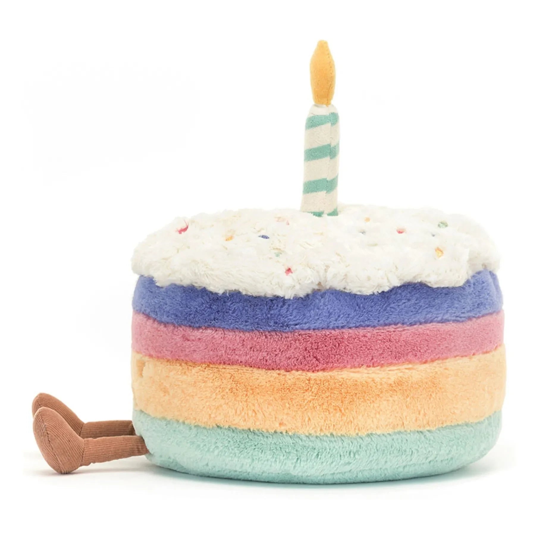 Jellycat - Regenbogen Geburtstagstorte Plüsch