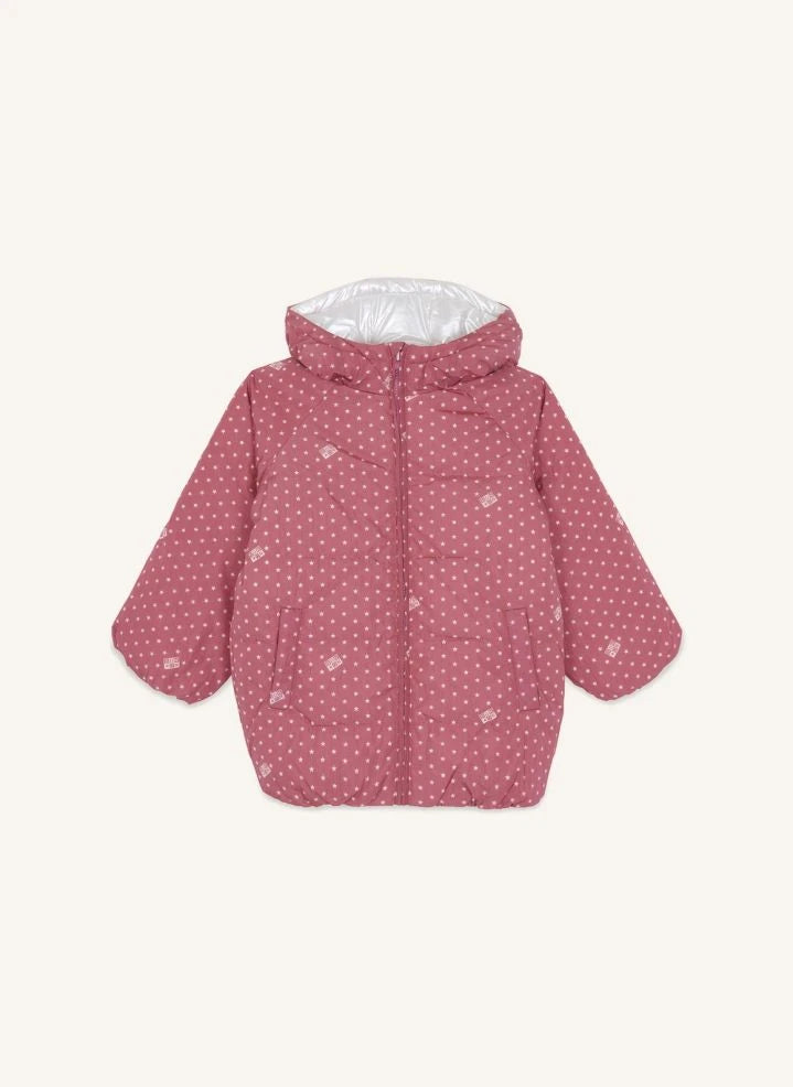 Bonton - Paule wattierte Jacke | Framboise