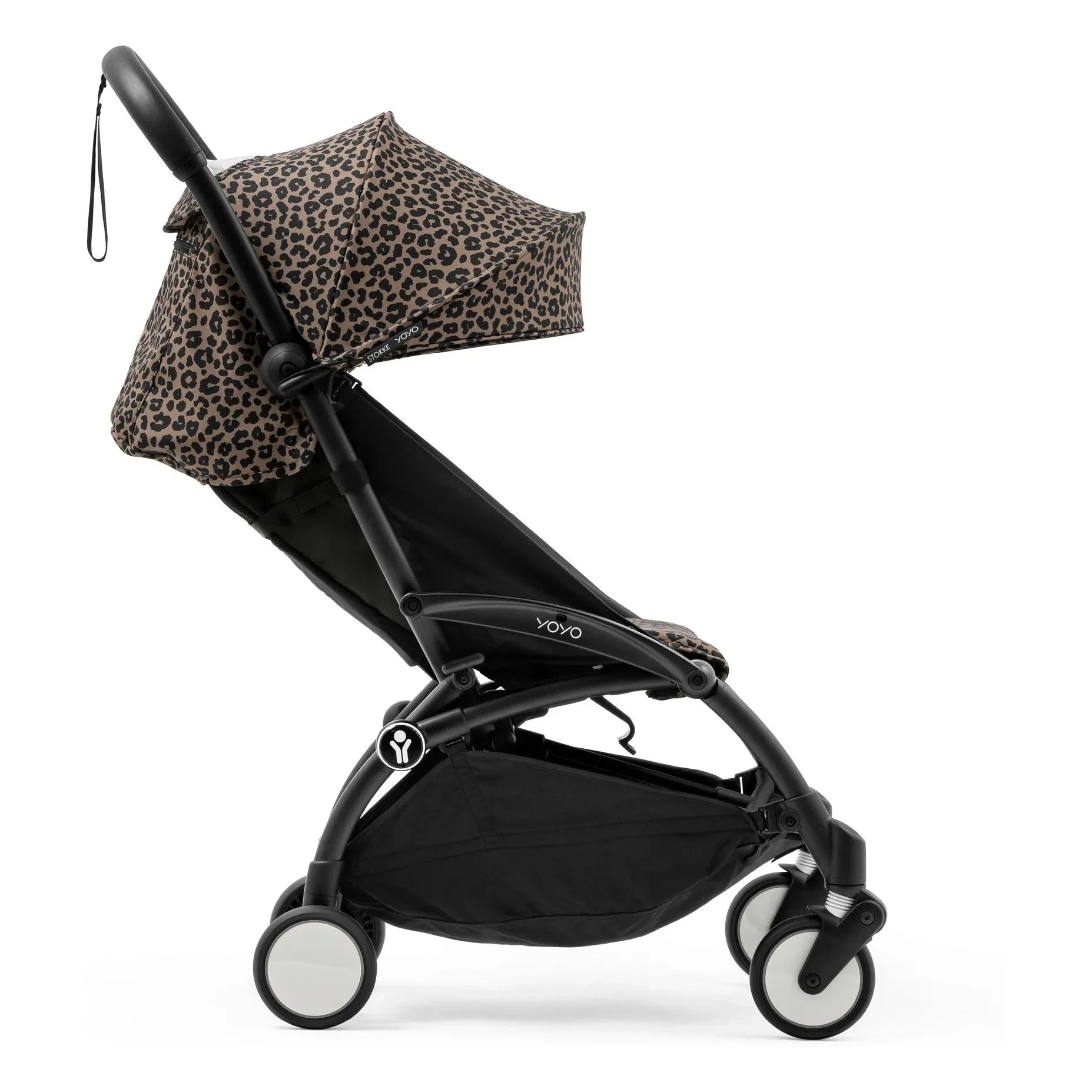 Stokke® - YOYO³ 6+ Buggy Black Gestell | Leopard