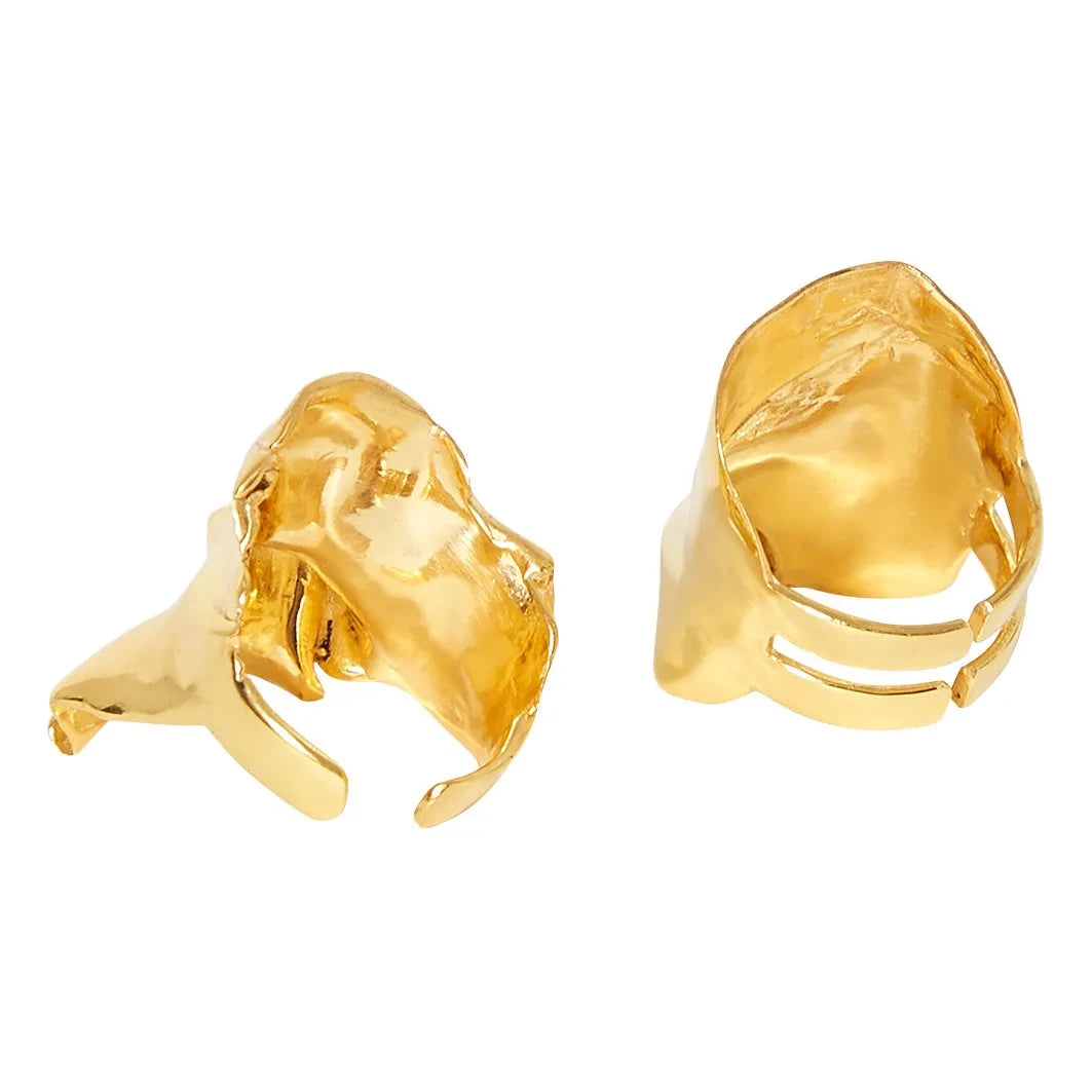 Misho - Flow Kombinationsringe | Gold