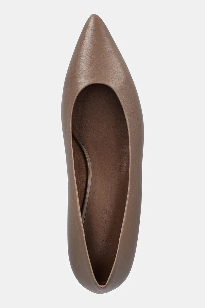 Weekend Max Mara Wkabacini İnce Topuklu Deri Ayakkabılar