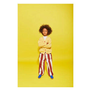 Wynken - Gestreifte Jeans | Burgund