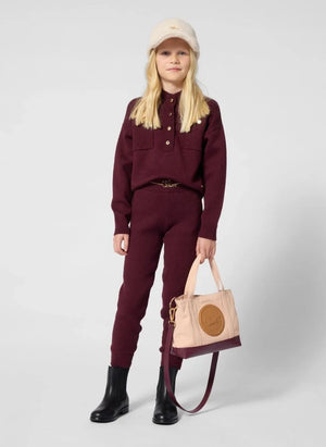 Chloé - Rollkragenpullover aus Bio-Baumwolle | Lila