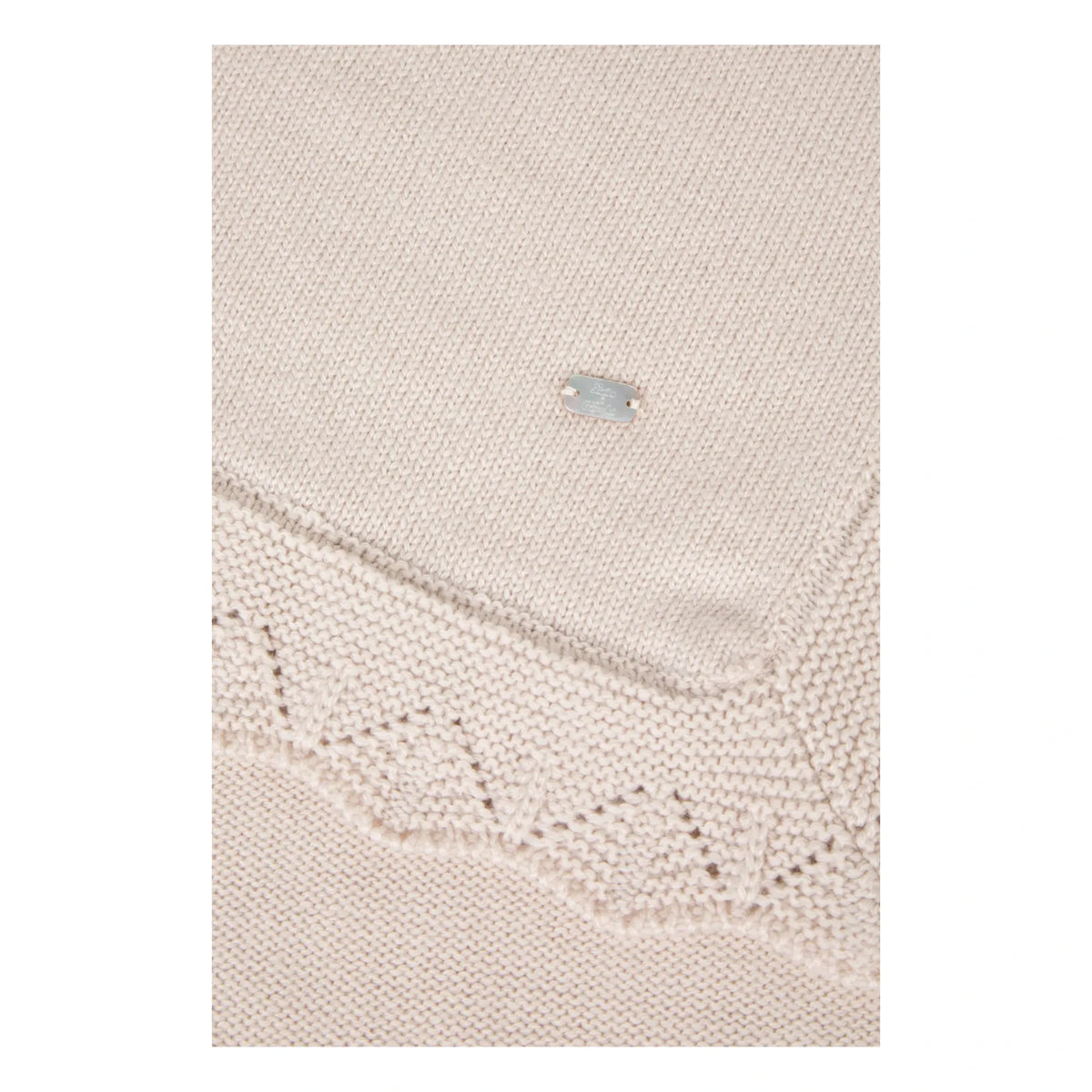 Tartine et Chocolat - Merinowolle-Decke | Beige