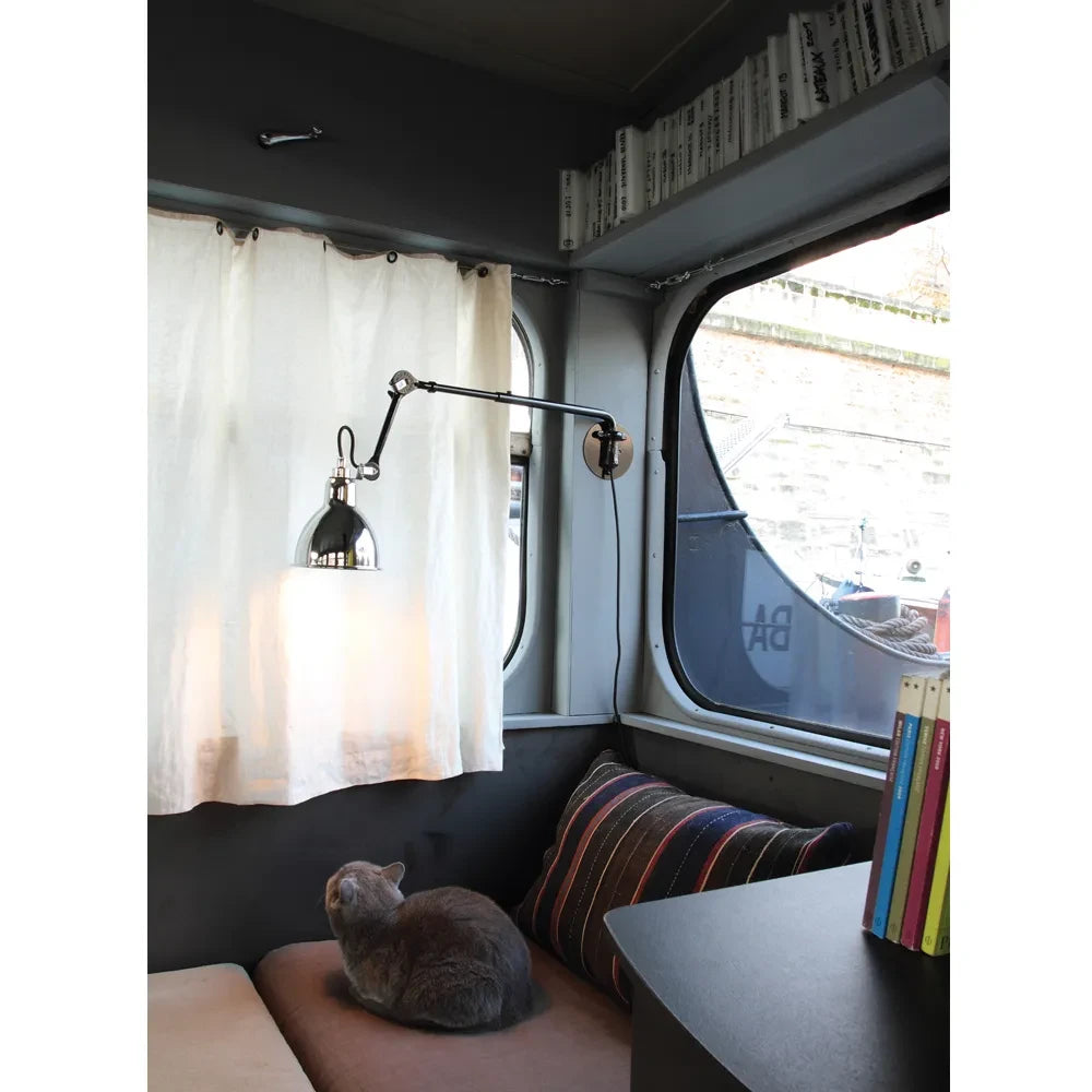 DCW Editions - Gras N°203 Wandleuchte | Chrom