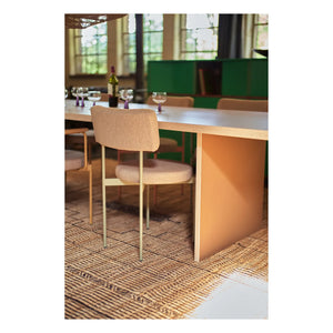 HKliving - Brauner Juteteppich