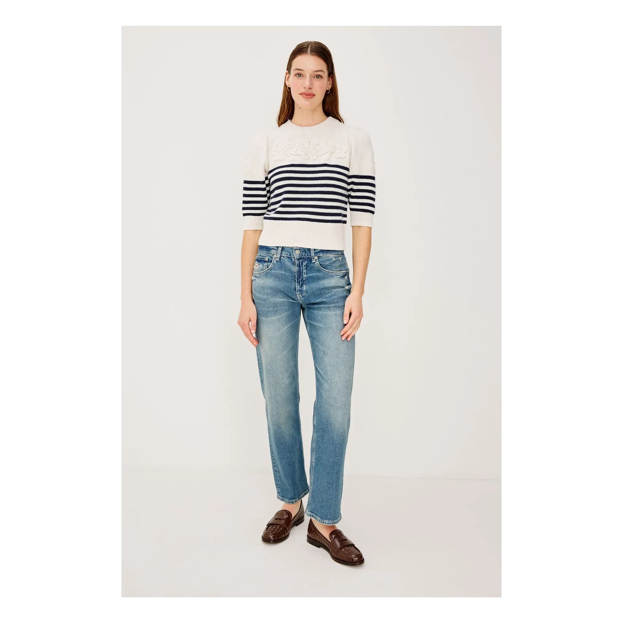 Rails – Martha Gestreifter Pullover | Marine