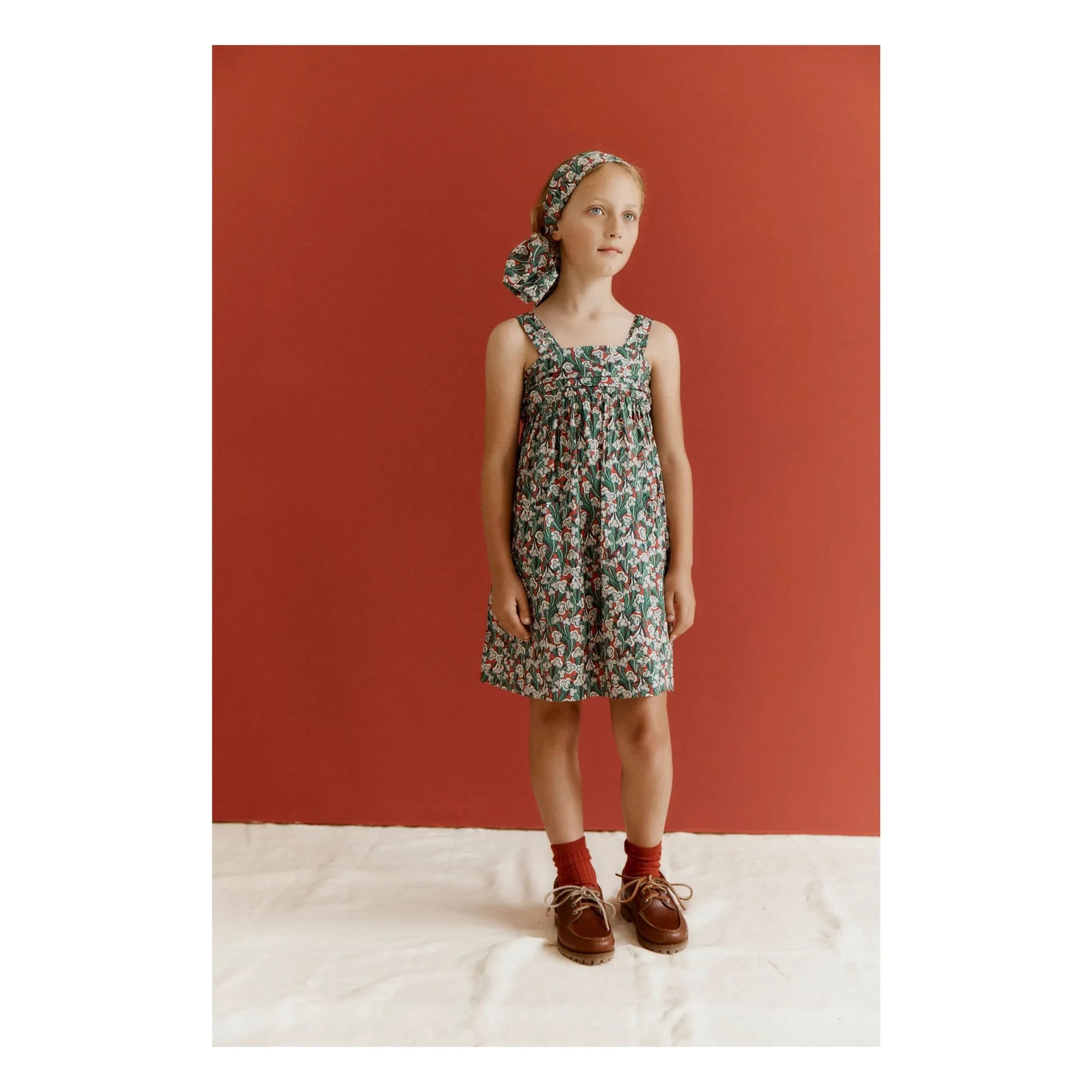 Caramel - Abelia Liberty Kleid | Rot