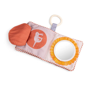 Sebra - Teeny Toes weiches Spielzeug Aktivitätenbuch