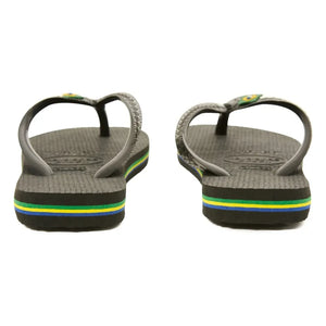 Havaianas - Zehentrenner Logo Brasil | Schwarz