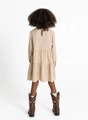 Hundred Pieces - Esperas Etoiles Kleid | Beige