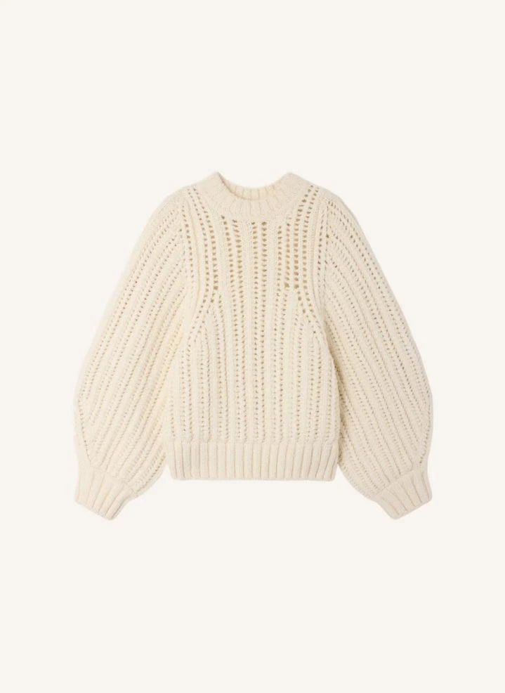 Sessùn - Bobardi Wollpullover | Ecru